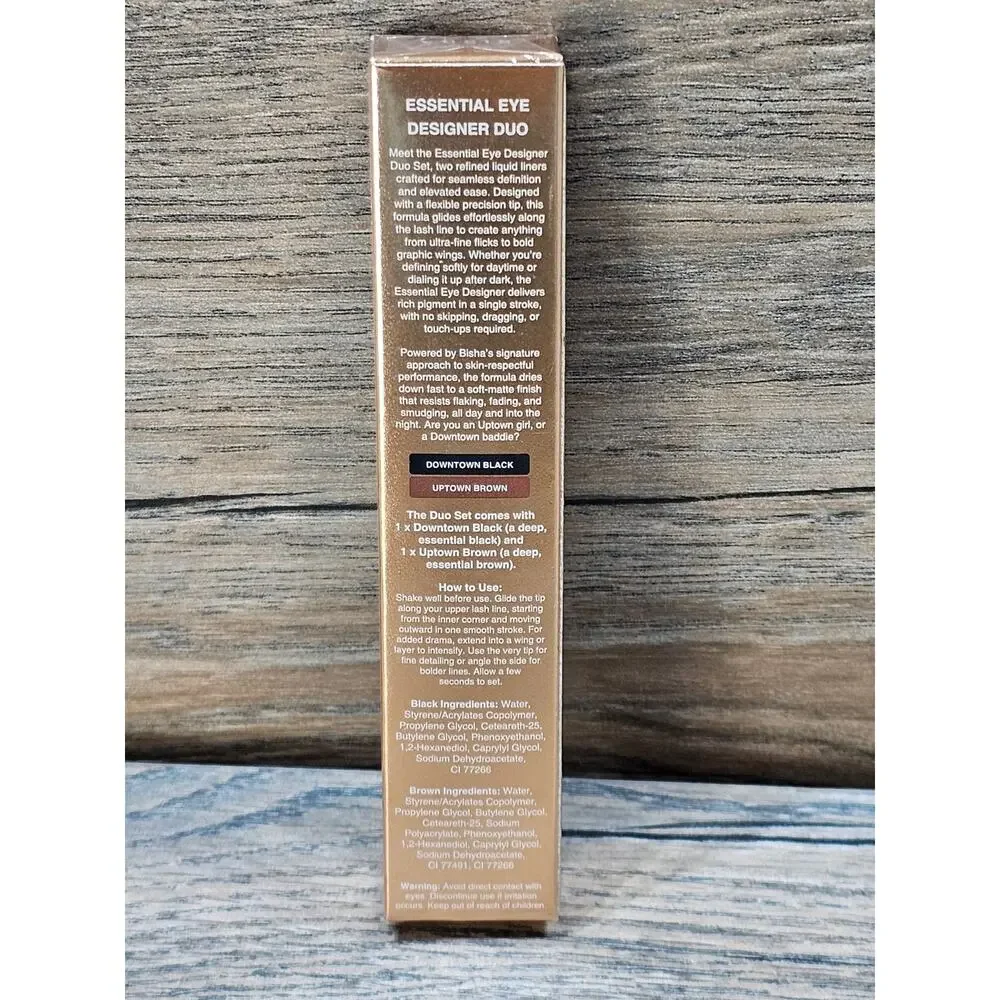 BISHA  Essential Eye Designer Duo Brown & Black